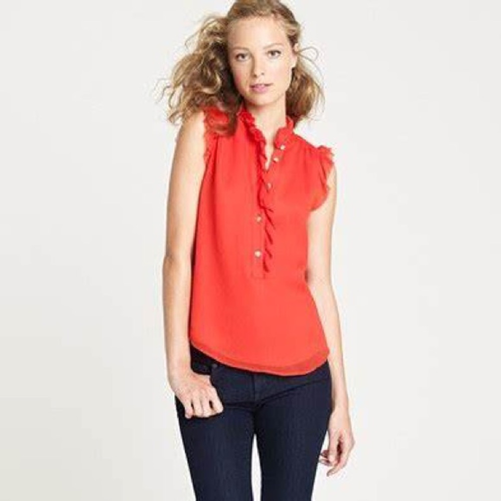 J.Crew Silk Sleeveless Blouse